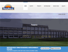 Tablet Screenshot of panapesca.it